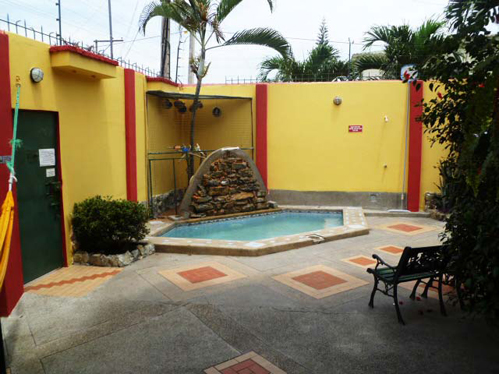 Patio and Soaking Pool